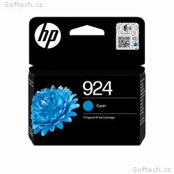 HP 924 Cyan Original Ink Cartridge (400 pages)