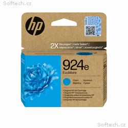 HP 924e EvoMore Cyan Original Ink Cartridge (800 p