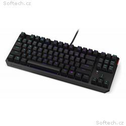 Endorfy Thock TKL Red, Drátové USB-A, CZ layout, Č