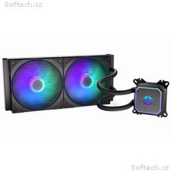 Endorfy vodní chladič CPU Navis F280 ARGB, 2x140mm