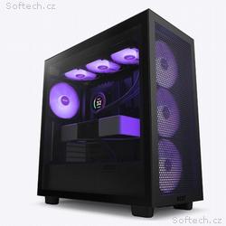 NZXT skříň H7 Flow RGB edition, ATX, 3x 140 mm fan