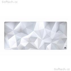 Endorfy podložka pod myš Crystal XL bílá