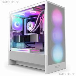 NZXT skříň H5 Flow RGB edition, 1x360 mm RGB core 
