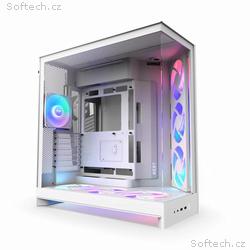 NZXT skříň H9 Flow ARGB+ dvoukomorová ATX, 6xRGB 1
