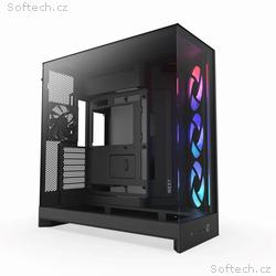 NZXT skříň H9 Flow RGB dvoukomorová ATX, 1x140 RGB
