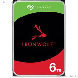 SEAGATE HDD 6TB IRONWOLF (NAS), 3.5", SATAIII, 540