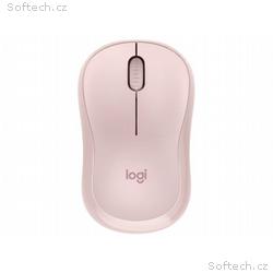 Logitech myš M240 Tichá bezdrátová myš, růžová, EM