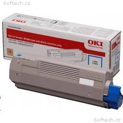 OKI Cyan toner do C532, C542 a MC563, MC573 (6 000