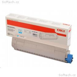 OKI Cyan toner do C823, C833, C843 (7 500 stránek)