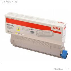 OKI Yellow toner do C823, C833, C843 (7 500 stráne