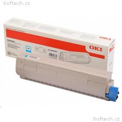 OKI Cyan toner do C833, C843 (10 000 stránek)