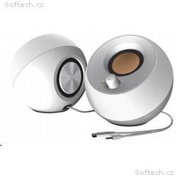 Creative repro Pebble - mobilní reproduktor - bílý