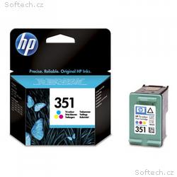 HP 351 Tri-color Ink Cart, 3,5 ml, CB337EE (170 pa