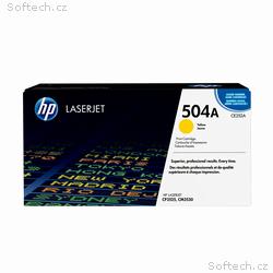 HP 504A Yellow LJ Toner Cart, CE252A (7,000 pages)