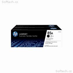 HP 85A Black 2-pack LJ Toner Cart, CE285AD (1,600,