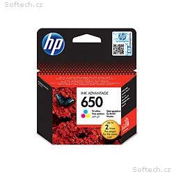 HP 650 Tri-color Ink Cart, 5 ml, CZ102AE (200 page