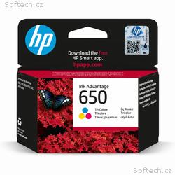 HP 650 Tri-color Ink Cart, 5 ml, CZ102AE (200 page