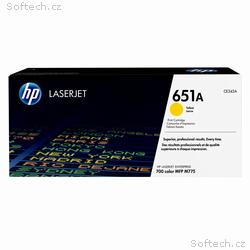 HP 651A Yellow LJ Toner Cart, CE342A (16,000 pages