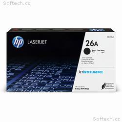 HP 26A Black LJ Toner Cart, CF226A (3,100 pages)