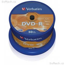 VERBATIM DVD-R(50-Pack)Spindle, General Retail, 16