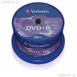 VERBATIM DVD+R(50-Pack)Spindle, General Retail, 16