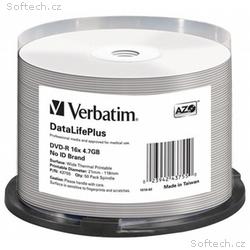 VERBATIM DVD-R(50-Pack), Spindle, 16X, 4.7GB, Data