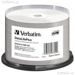 VERBATIM DVD-R(50-Pack)Spindle, Printable, 16x, 4.