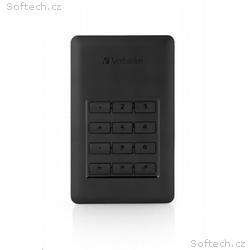 VERBATIM Externí HDD 2TB Incl.KEYPAD USB3.1 USB 3.