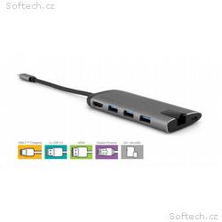 VERBATIM 49142 USB-C Multiport HUB, 3x USB 3.0, 1x