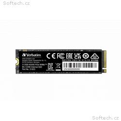 VERBATIM SSD Vi5000 Internal PCIe NVMe M.2 SSD 512