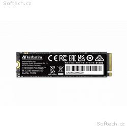 VERBATIM SSD Vi5000 Internal PCIe NVMe M.2 SSD 1TB