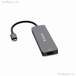 VERBATIM Dokovací stanice USB-C, 6v1, HDMI, USB-C 