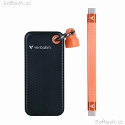 VERBATIM Pocket SSD 2TB, USB-C 3.2 Gen 2, černá, o