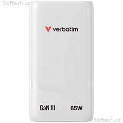 VERBATIM GaN Nabíječka Fold "n" Go 65W, 2xUSB-C, b