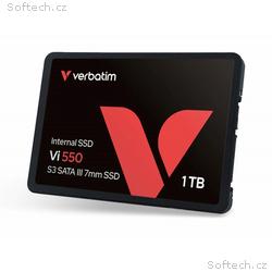 VERBATIM SSD Vi550 S3 1TB SATA III, 2.5” W 535, R 