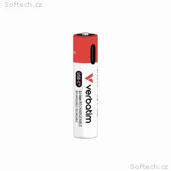VERBATIM Nabíjecí baterie AAA USB-C 4-Pack 500 mAh