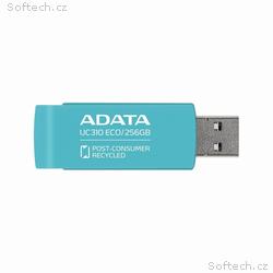 ADATA Flash Disk 256GB UC310E ECO, USB 3.2, modrá