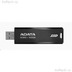 ADATA External SSD 2TB SC610 USB 3.2 Gen 2 černá