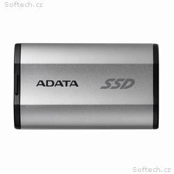 ADATA External SSD 1TB SD810 USB 3.2 USB-C, Stříbr
