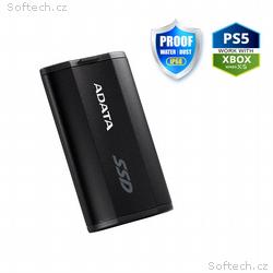 ADATA SD810, 2TB, SSD, Externí, Černá, 5R