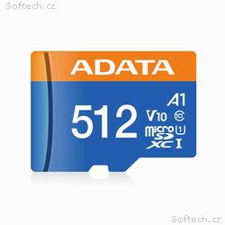 ADATA MicroSDXC karta 512GB Premier UHS-I C10 V10 