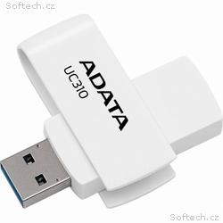 ADATA Flash Disk 64GB UC310, USB 3.2, bílá