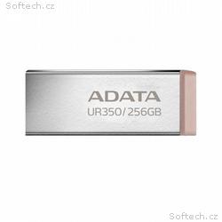 ADATA Flash Disk 256GB UR350, USB 3.2, stříbrno-hn