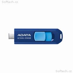 ADATA Flash Disk 256GB UC300, USB-C 3.2, modrá