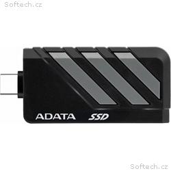 ADATA External SSD 1TB SC735, USB-C 3.2 Gen2, Čern