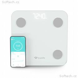 TrueLife FitScale W1 BT White - bioelektrická impe