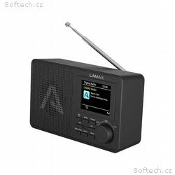 LAMAX RadioVox1 DAB - Přenosné DAB+ rádio s FM tun