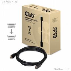 Club3D Kabel prodlužovací HDMI 2.0, 4K60Hz UHD (M,