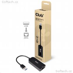 Club3D Adaptér USB 3.2 Gen 1 Typ A na RJ45 2.5Gb, 