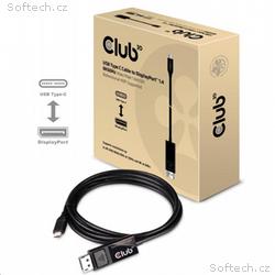Club3D Kabel USB Typ C na DisplayPort 1.4 8K 60Hz 